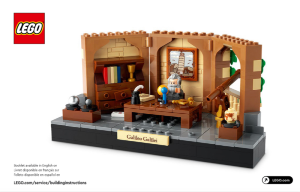 LEGO Tribute to Galileo Galilei 40595 - Afbeelding 3
