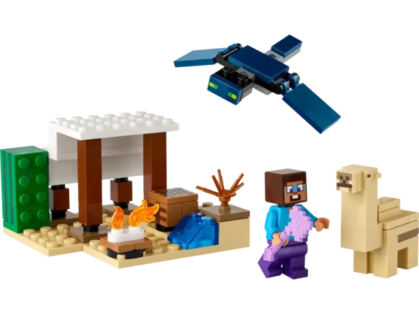 Lego Minecraft Steve's woestijnexpeditie 21251 - Afbeelding 2