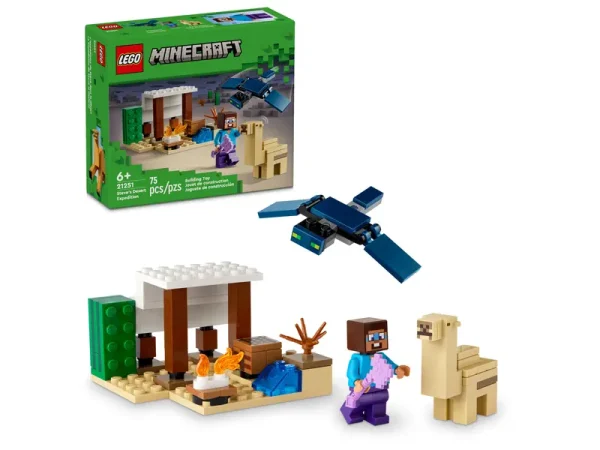 Lego Minecraft Steve's woestijnexpeditie 21251