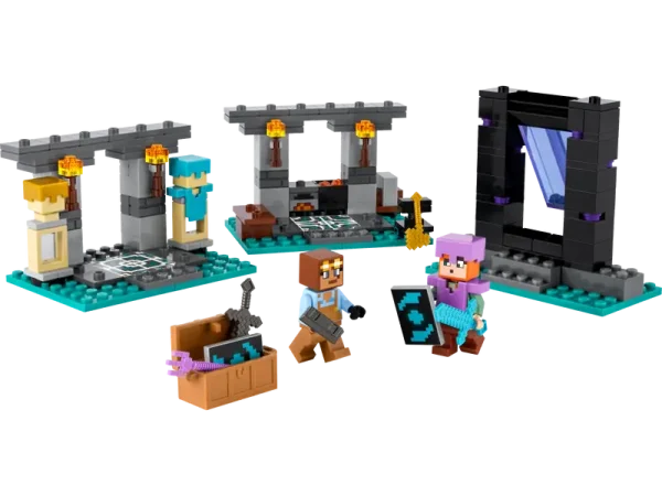 Lego Minecraft De wapensmederij  21252 - Afbeelding 2