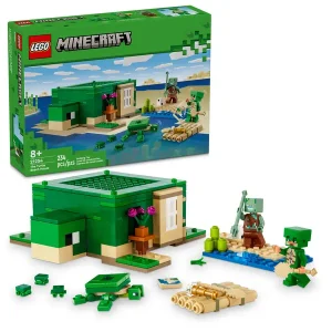 Lego Minecraft Het schildpadstrandhuis 21254