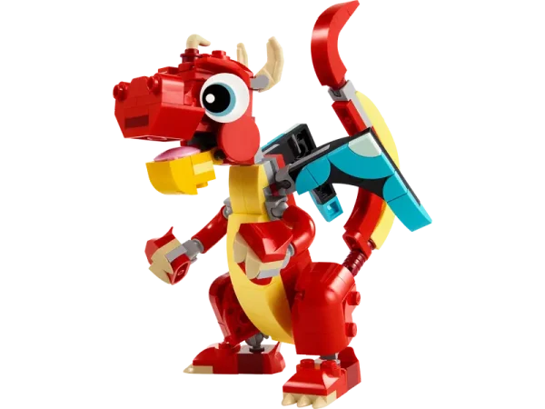 Lego Creator Rode draak  31145 - Afbeelding 2