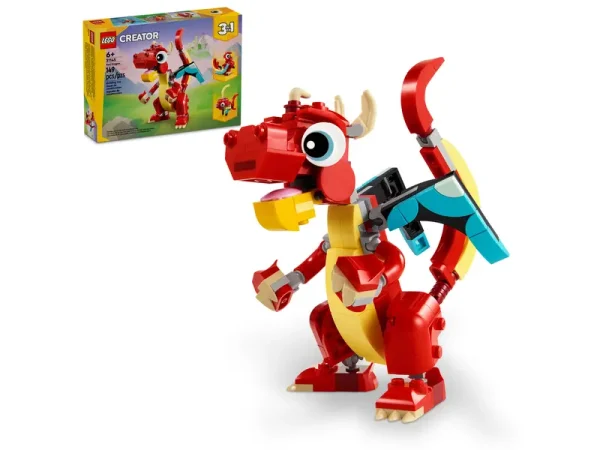 Lego Creator Rode draak  31145