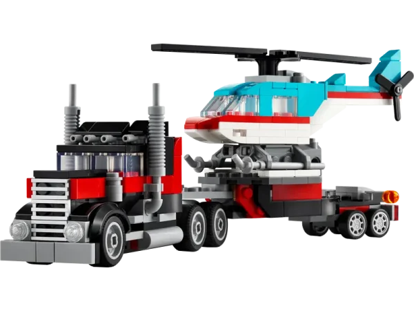 Lego creator  Truck met helikopter 31146 - Afbeelding 2