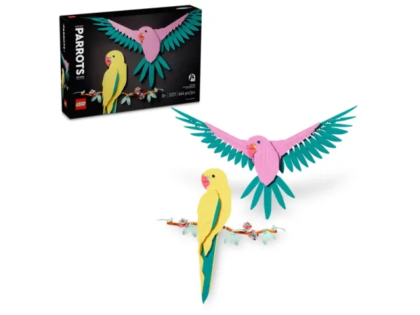 Lego De Faunacollectie – Kleurrijke papegaaien 31211