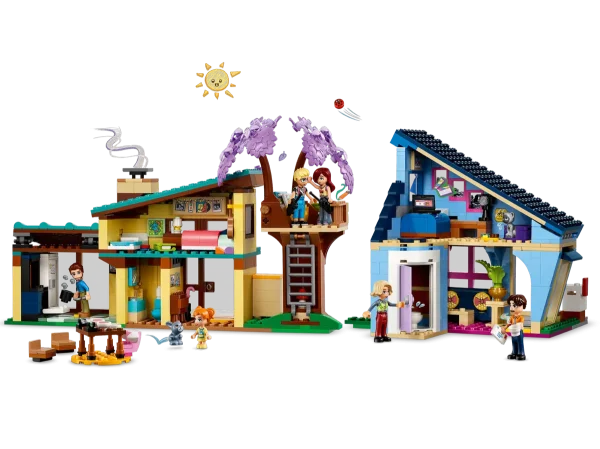 Lego Friends Olly en Paisley's huizen  42620 - Afbeelding 2