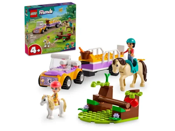 Lego Friends Paard en pony aanhangwagen  42634