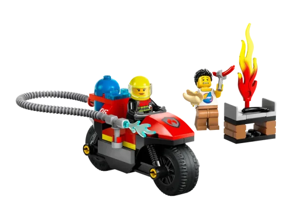 Lego City Brandweermotor 60410 - Afbeelding 2