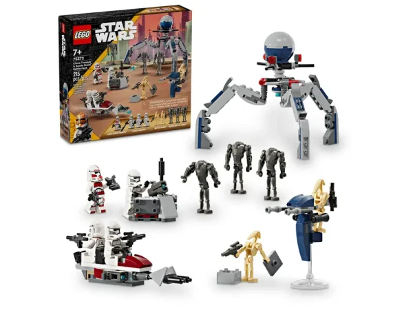 Lego Star Wars Clone Trooper™ & Battle Droid™ Battle Pack   75372
