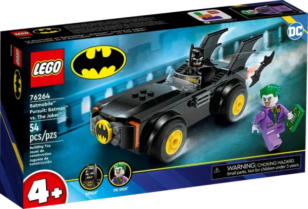 Lego Marvel Batmobile™ achtervolging: Batman™ vs. The Joker™  76264