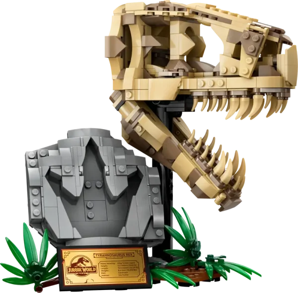 Lego Jurrassic Dinosaurusfossielen: T. rex schedel   76964 - Afbeelding 2