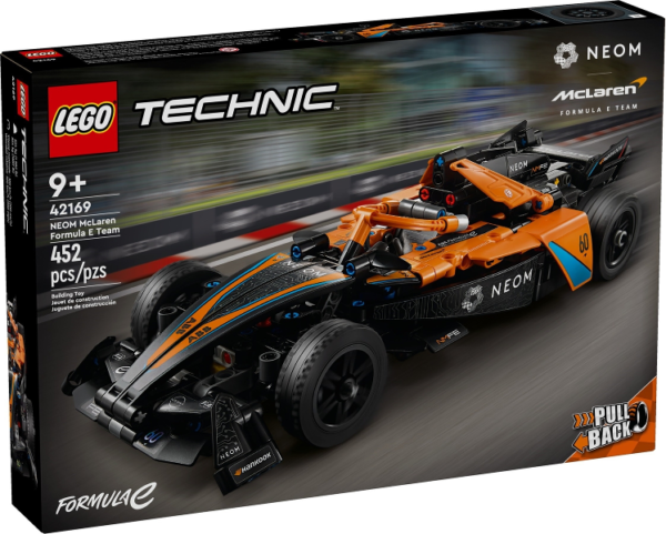 LEGO Technic NEOM McLaren Formula E racewagen 42169