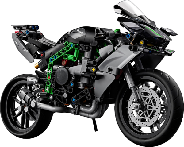 LEGO Technic Kawasaki Ninja H2R motor 42170 - Afbeelding 2