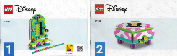 LEGO Disney Mirabels fotolijstje en sieradendoos 43239 - Afbeelding 3