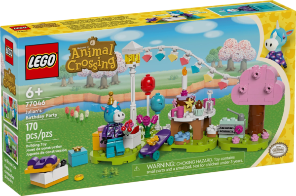 LEGO Animal Crossing Julians verjaardagsfeestje 77046