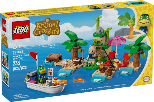 LEGO Animal Crossing Kapp'ns eilandrondvaart 77048