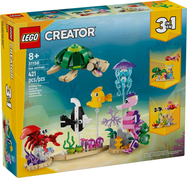 Lego Creator  Zeedieren   31158
