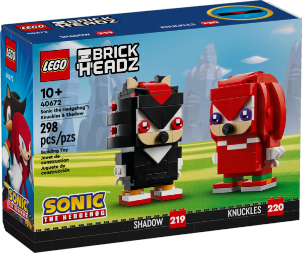 Lego Brick Headz Sonic the Hedgehog™: Knuckles en Shadow   40672