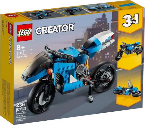 Lego Creator -3  Superbike  31114