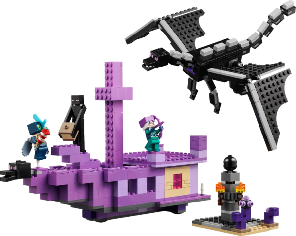 LEGO Minecraft The Ender Dragon and End Ship 21264 - Afbeelding 2