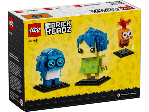 LEGO BrickHeadz Joy, Sadness & Anxiety 40749