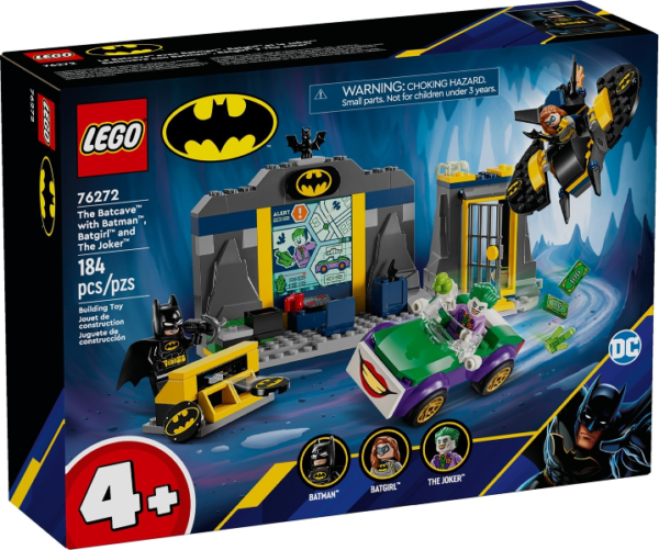 LEGO DC The Batcave with Batman, Batgirl and The Joker 76272