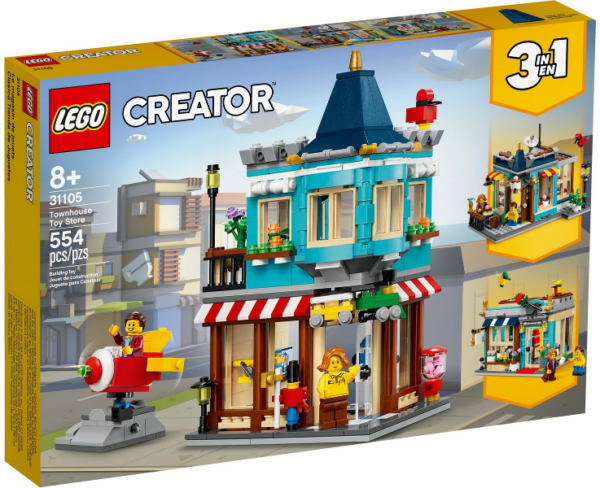 LEGO Creator 3in1 Townhouse Toy Store 31105