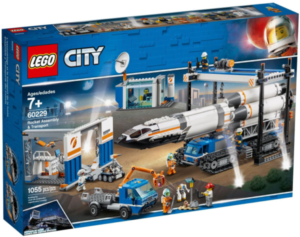 LEGO City Rocket Assembly & Transport 60229