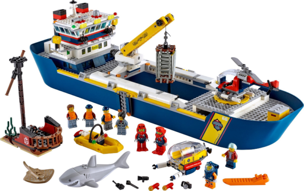 LEGO City Ocean Exploration Ship 60266 - Afbeelding 2