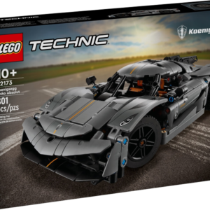 LEGO Technic Koenigsegg Jesko Absolut Gray Hypercar 42173
