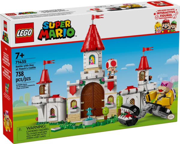 LEGO Super Mario Battle with Roy at Peach's Castle - Expansion Set 71435