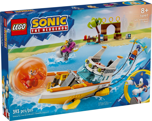 LEGO Sonic the Hedehog Tails' Adventure Boat 76997