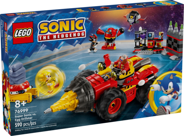 LEGO Sonic the Hedgehog Super Sonic vs. Egg Drillster 76999