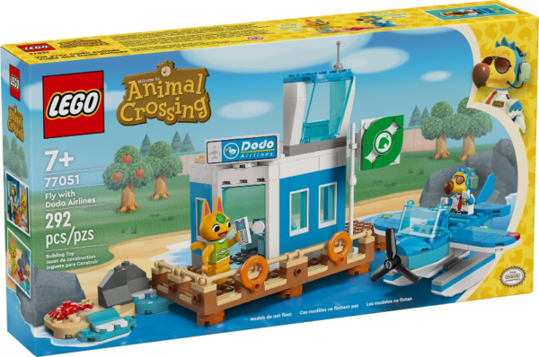 LEGO Animal Crossing Fly with Dodo Airlines 77051