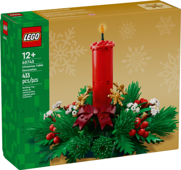 LEGO Kerst Christmas Table Decoration 40743