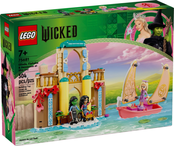 LEGO Wicked Glinda, Elphaba & Nessarose at Shiz Uni 75681