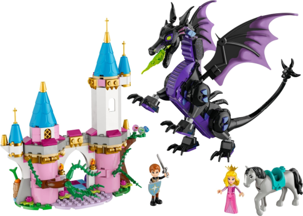 LEGO Disney Maleficent's Dragon Form and Aurora's Castle 43240 - Afbeelding 2