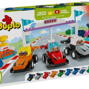 LEGO Duplo F1 Team Racing Cars & Drivers 10445