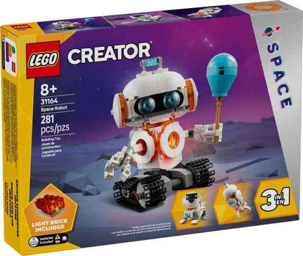 LEGO Creator 3in1 Space Robot 31164