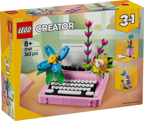 LEGO Creator 3in1 Typewriter with Flowers 31169