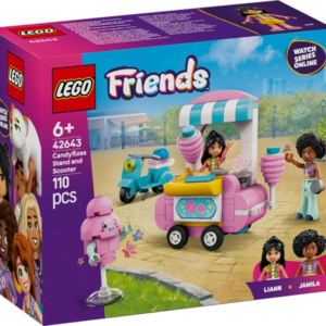 LEGO Friends Candyfloss Stand and Scooter 42643