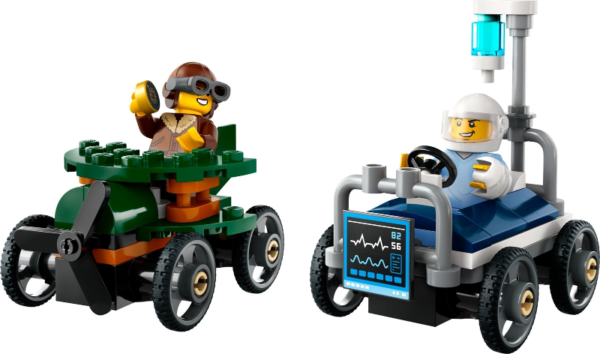 LEGO City Aeroplane vs. Hospital Bed 60459 - Afbeelding 2