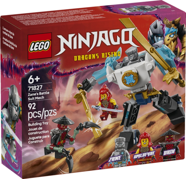 LEGO Ninjago Zane's Battle Suit Mech 71827