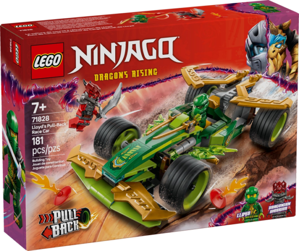 LEGO Ninjago Lloyd's Pull-Back Race Car 71828