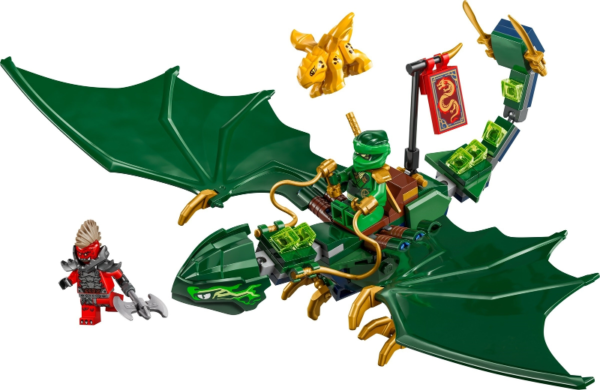 LEGO Ninjago Lloyd's Green Forest Dragon 71829 - Afbeelding 2