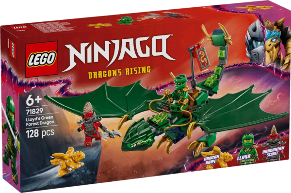 LEGO Ninjago Lloyd's Green Forest Dragon 71829