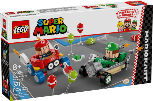 LEGO Super Mario Baby Mario vs. Baby Luigi 72034