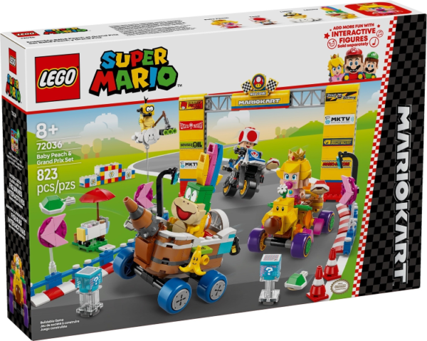 LEGO Super Mario Baby Peach & Grand Prix Set 72036
