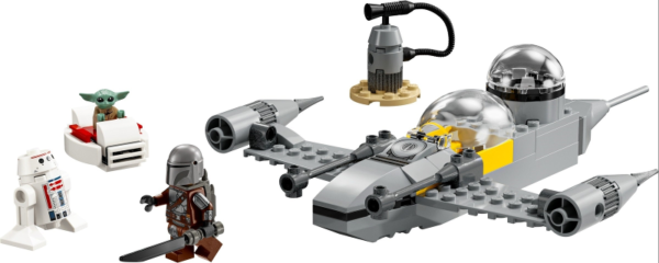 LEGO Star Wars Mando and Grogu's N-1 Starfighter 75410 - Afbeelding 2