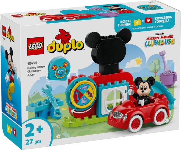 LEGO Duplo Mickey Mouse Clubhouse & Car 10454
